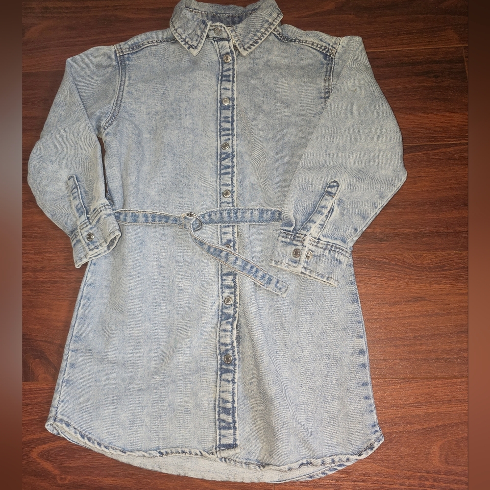 H&M Light Blue Denim Shirt